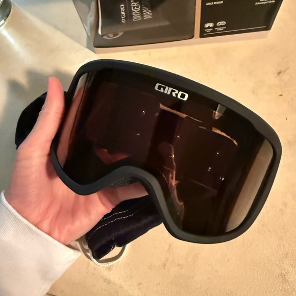 Giro Other - Giro Black Frame Ski/Snow Goggles with Dark Tinted Lens